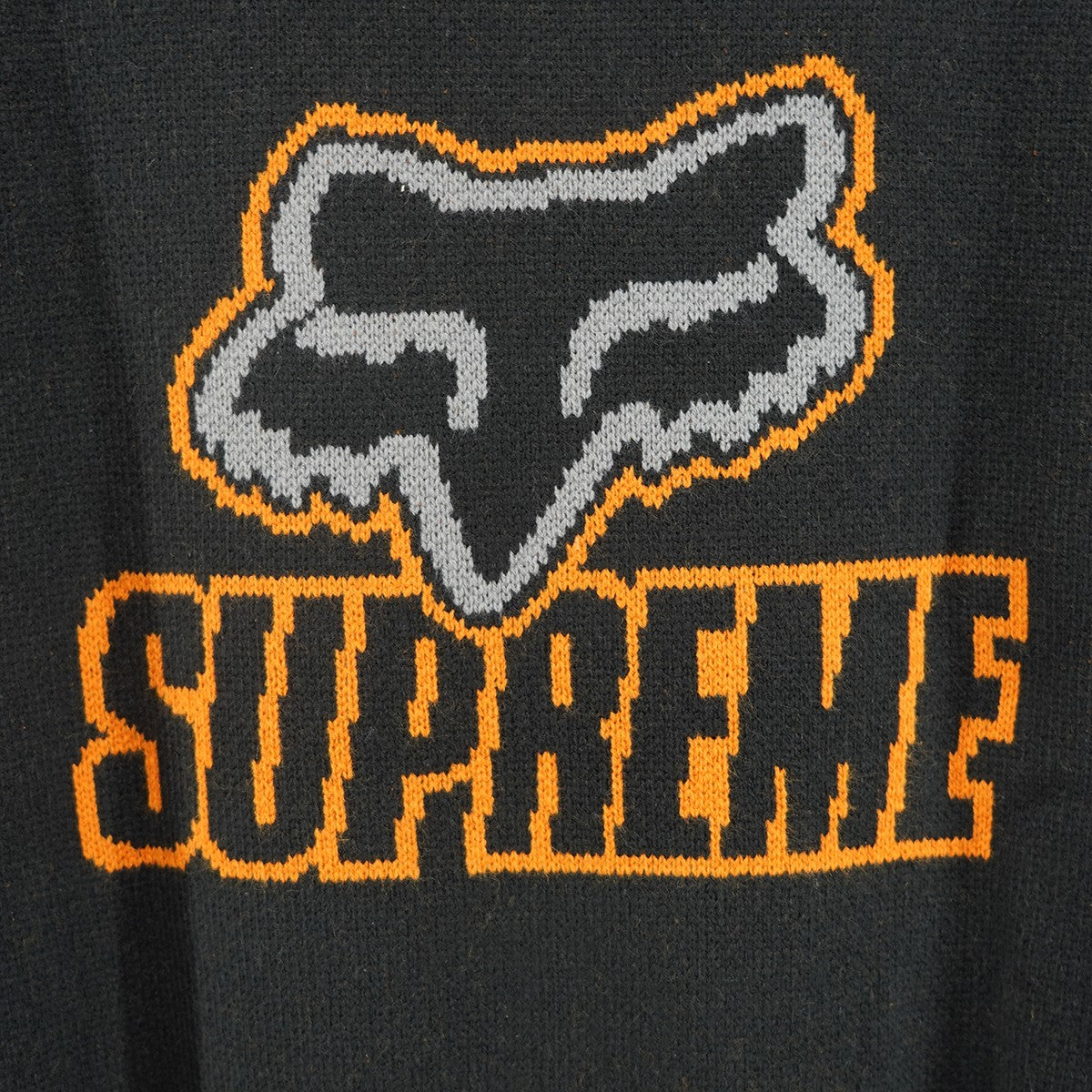 25AW Fox Racing Sweaterフォックスレーシング ロゴ アクリル ニット セーター