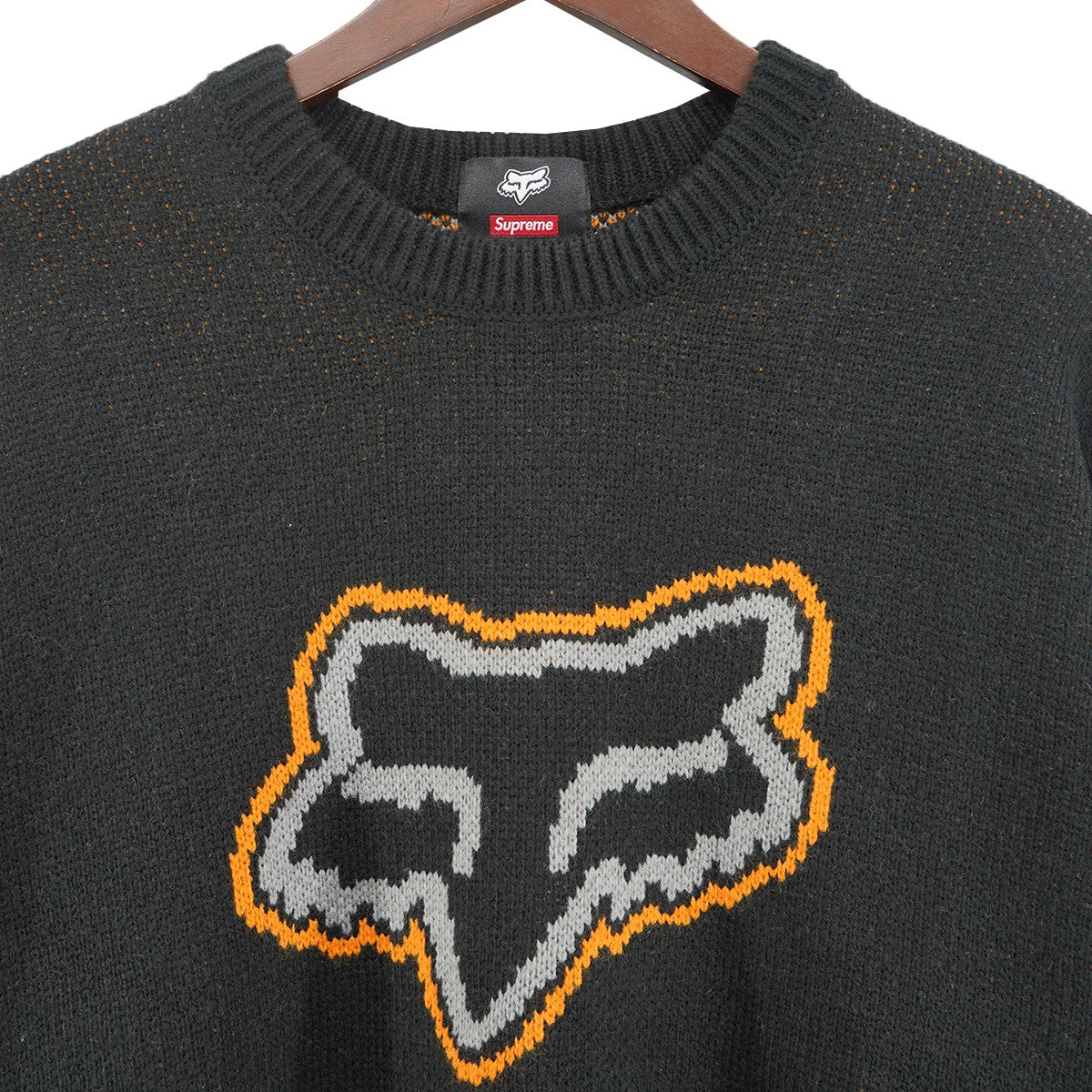 25AW Fox Racing Sweaterフォックスレーシング ロゴ アクリル ニット セーター