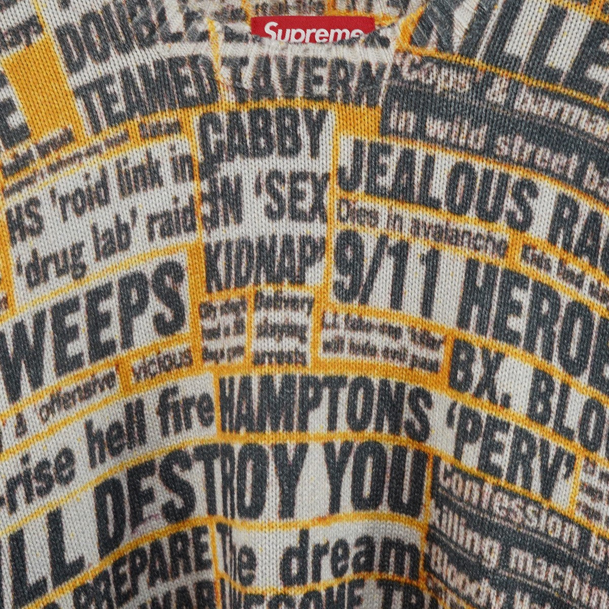Supreme 25AW Dash Snow Sweaterダッシュ スノウ スノー コットン ニット セーター 古着・中古-3枚目のアイテム画像