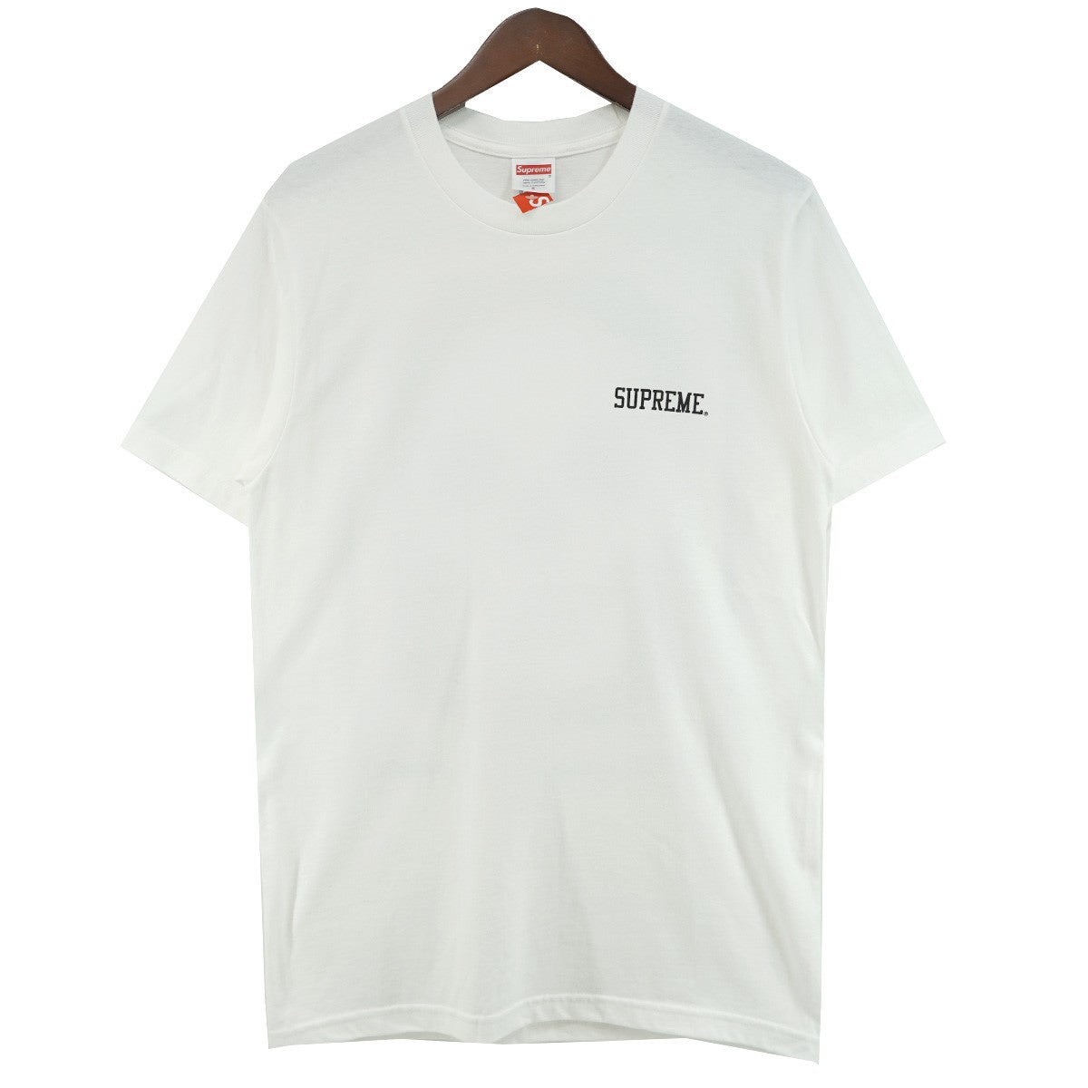 26SS Mike Kelley Banner Tee マイク・ケリー Emerald Eyeholeスカル 髑髏 クローバー バックプリント  ロゴ 半袖 Tシャツ