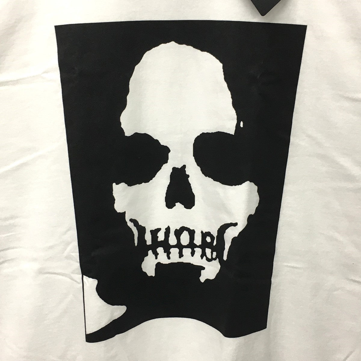Supreme×NUMBER (N)INE 25AW Number (N)ine Manson Teeコラボ スカル ロゴ ナンバーナイン マンソン Tシャツ 古着・中古-2枚目のアイテム画像