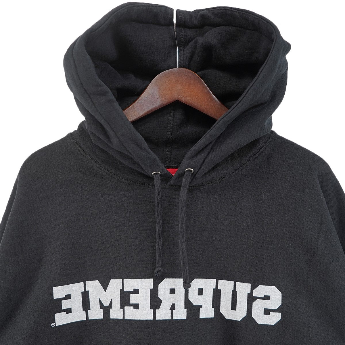 Supreme 25SS Reverse Hooded Sweatshirtリバース ロゴ フーデッドスウェットシャツ パーカー 古着・中古-2枚目のアイテム画像