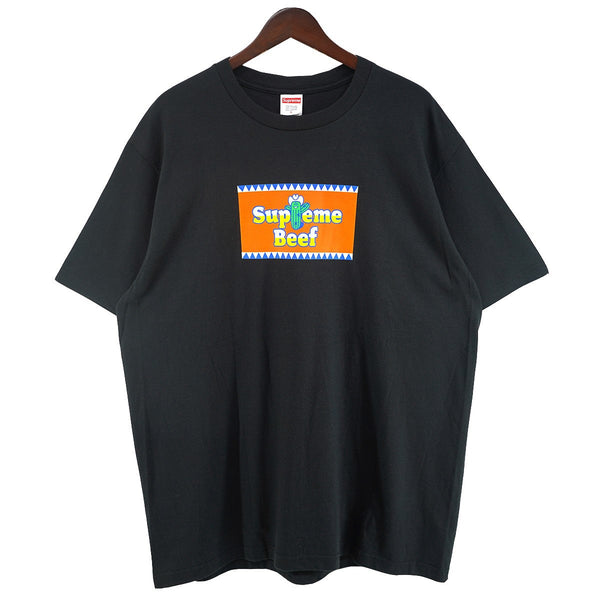 Supreme(シュプリーム) 25SS Beef Tee ロゴ ビーフ Tシャツ ブラック