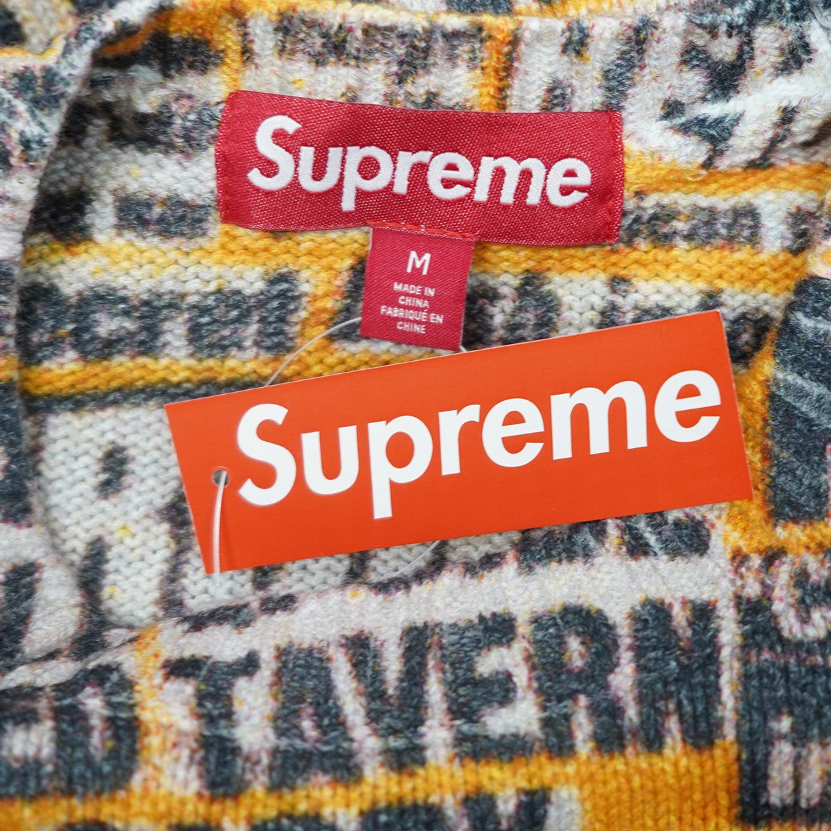 Supreme 25AW Dash Snow Sweaterダッシュスノウ スノー コットン ニット セーター 古着・中古-4枚目のアイテム画像