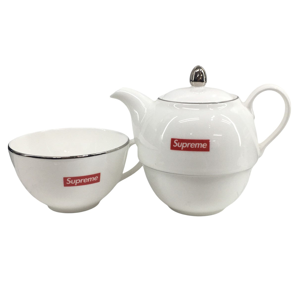 25AW Tea Set ロゴ ティーカップ ティーポット セット