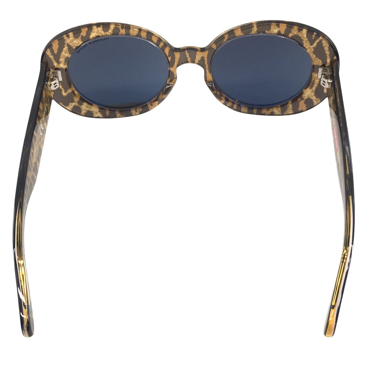 25AW Number (N)ine Sunglassesコラボ ナンバーナイン レオパード キャットアイ オーバル サングラス