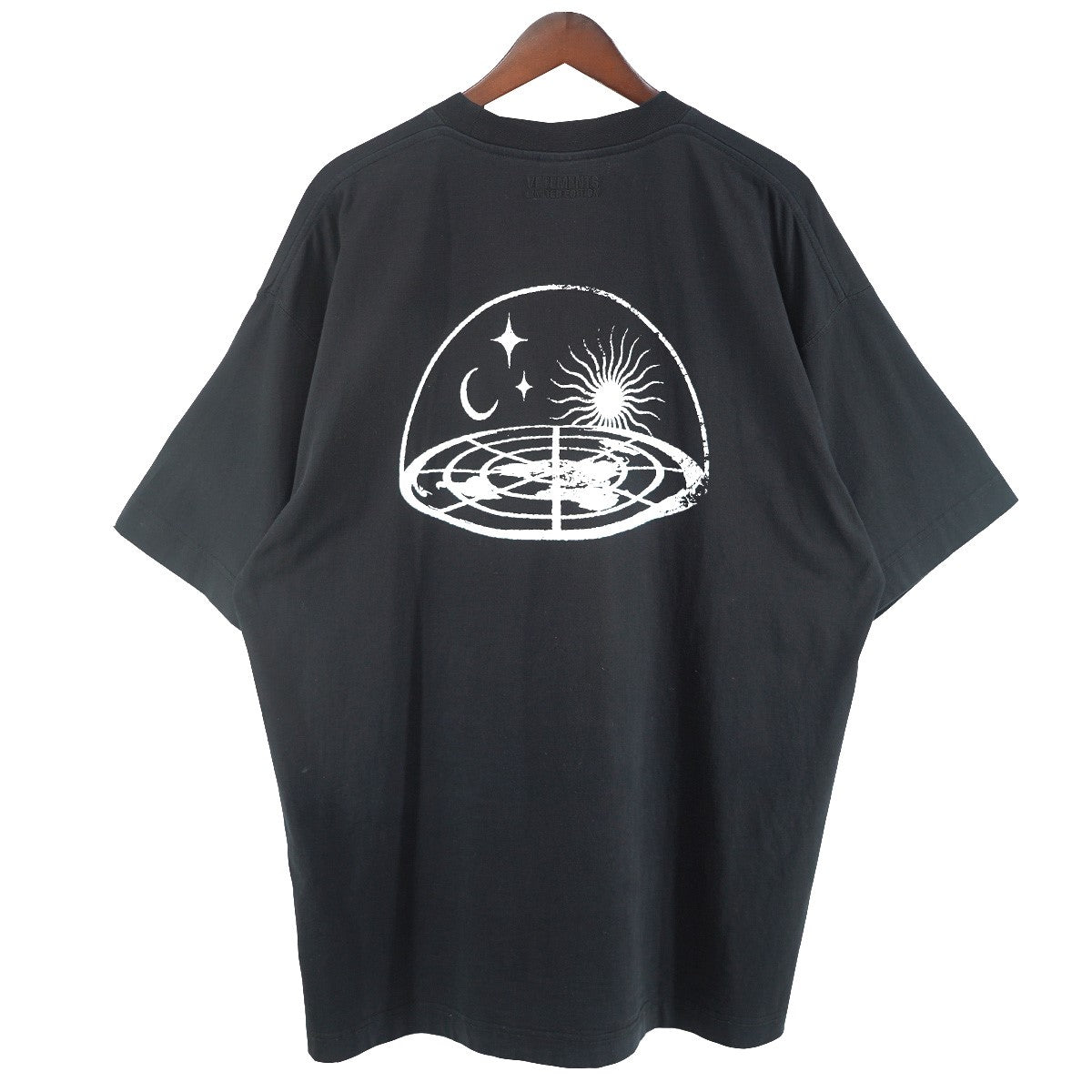 22AW FLAT EARTH T-SHIRTフラット アース ロゴ Tシャツ