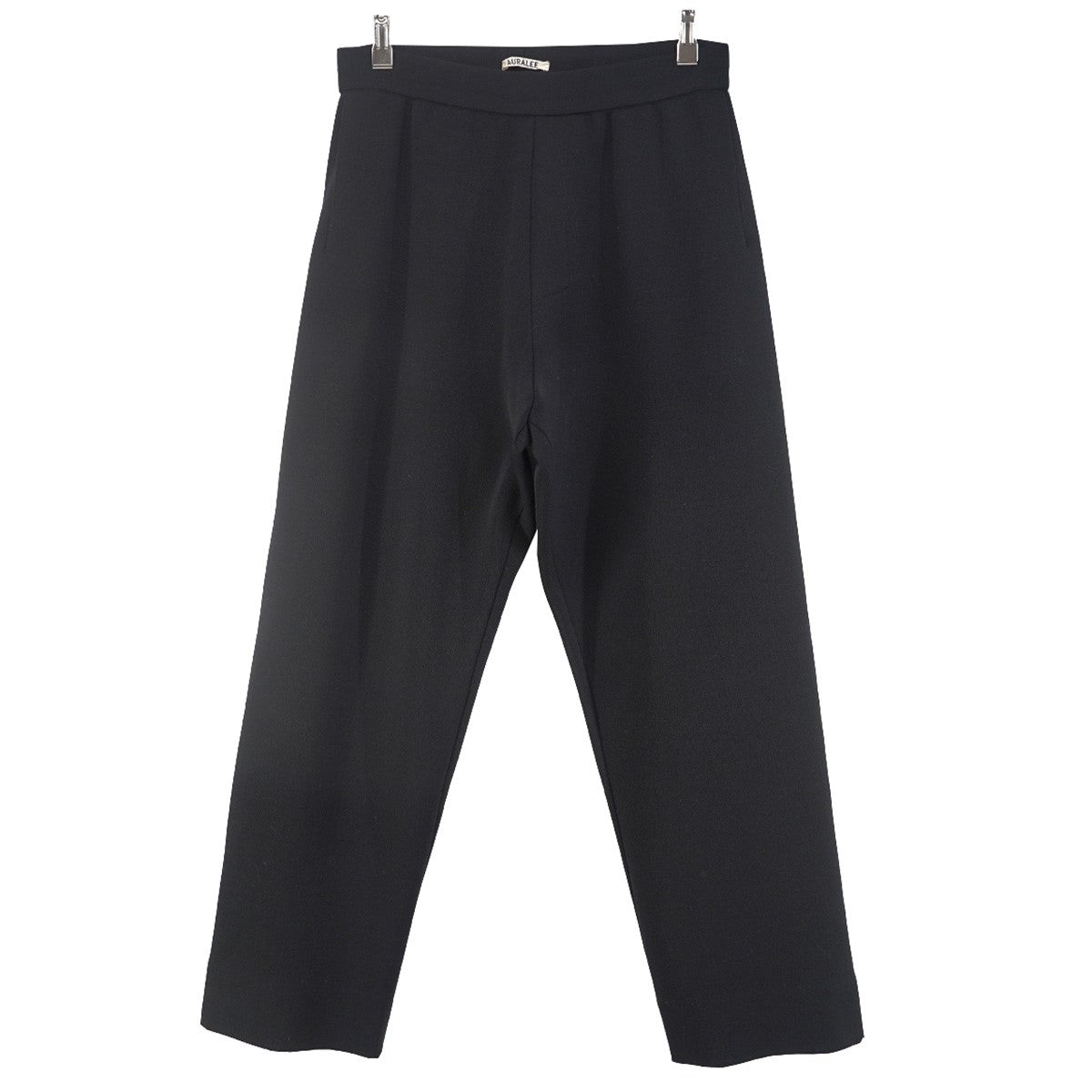 21SS Wool Recycle Polyester High Gauge Rib Knit Pantsハイゲージ イージー リブ パンツ