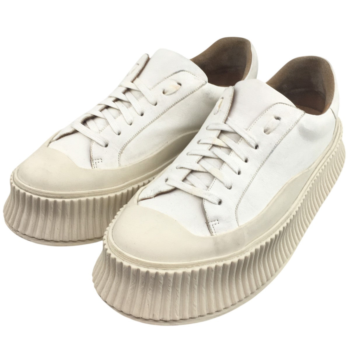 JIL SANDER(ジルサンダー) プラットフォーム 厚底 ローカット