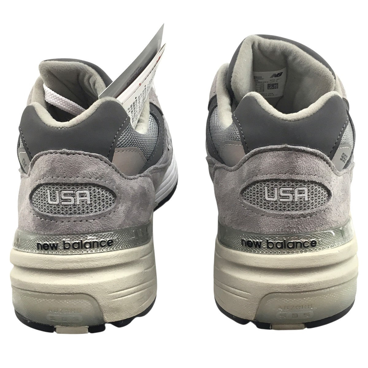 New Balance 992 U992GY GRAY スニーカー シューズ 靴