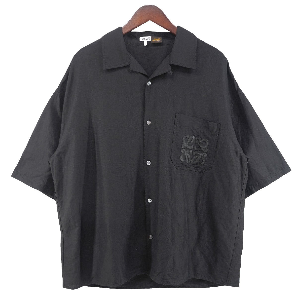 22SS Paula’s Ibiza Anagram Short-Sleeve Shirt アナグラム刺繍 ポケットショートスリーブ レーヨンリネン 開襟 オープンカラー 半袖シャツ