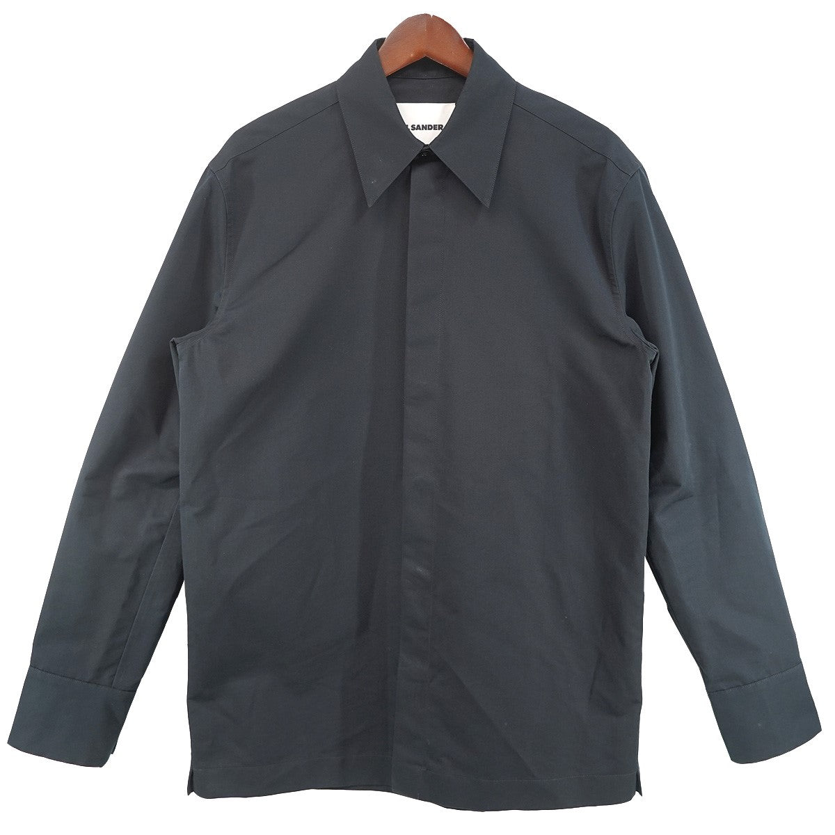 25SS Fly-Front Shirt SHIRT 145シルク混 フライフロント 比翼 シャツ