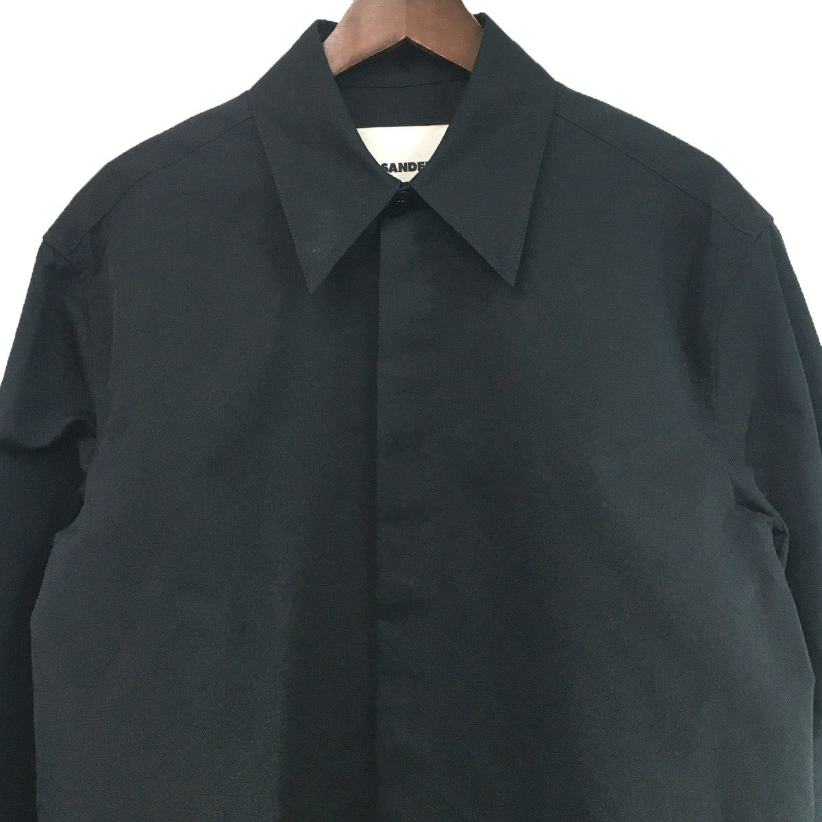 25SS Fly-Front Shirt SHIRT 145シルク混 フライフロント 比翼 シャツ