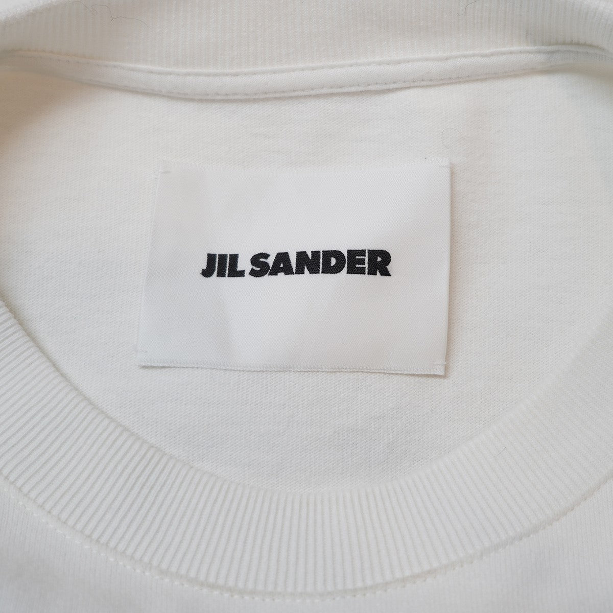 JIL SANDER(ジルサンダー) 23SS ヘビーウェイトコットン ロゴ オーバー