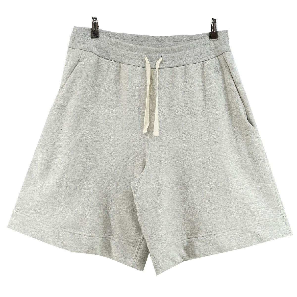 SHORTS EMB エンブロイダリー スウェット ワイド イージー ショーツ ハーフパンツ