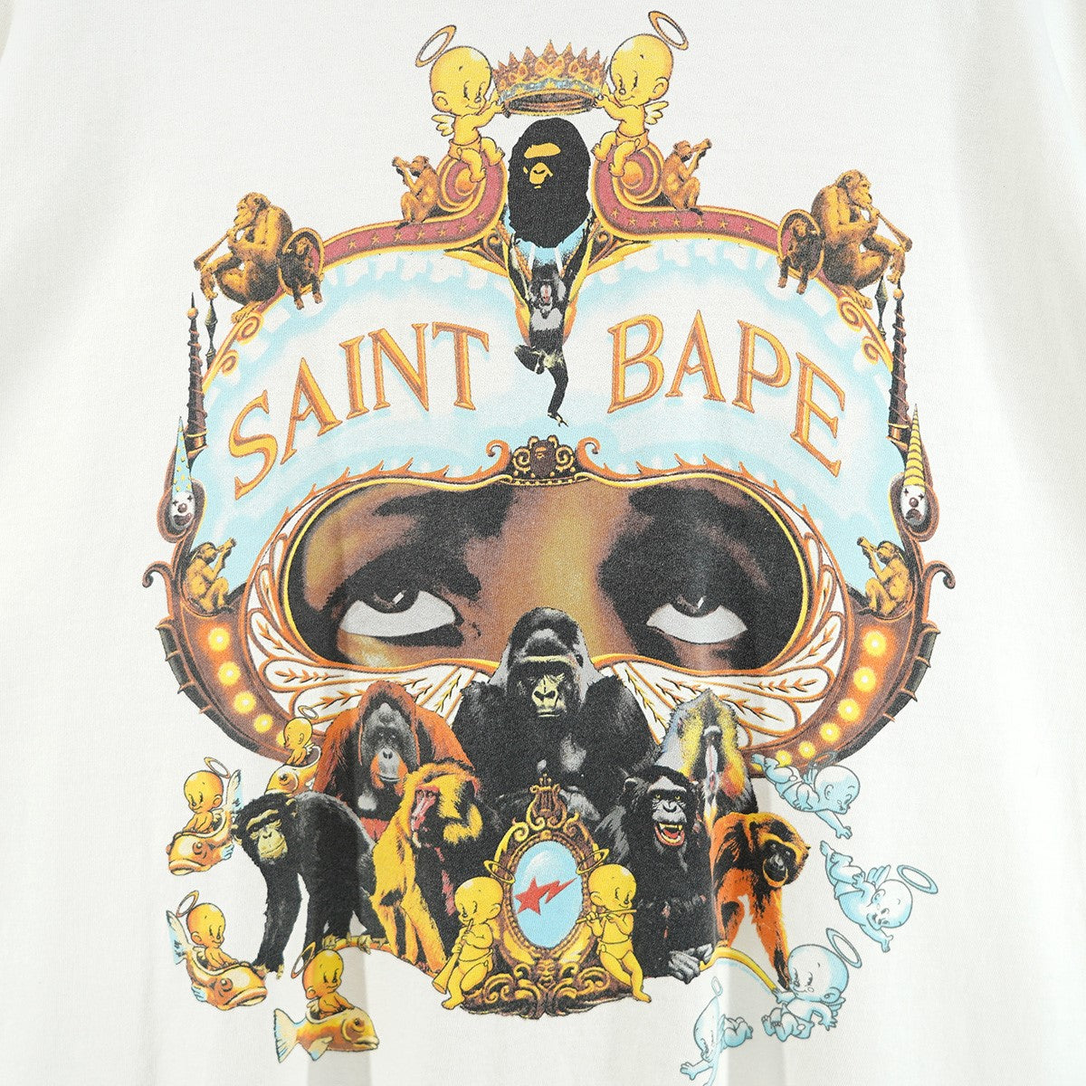 SAINT MICHAEL×A BATHING APE 25AW A BATHING APER SS TEE GENERATION
