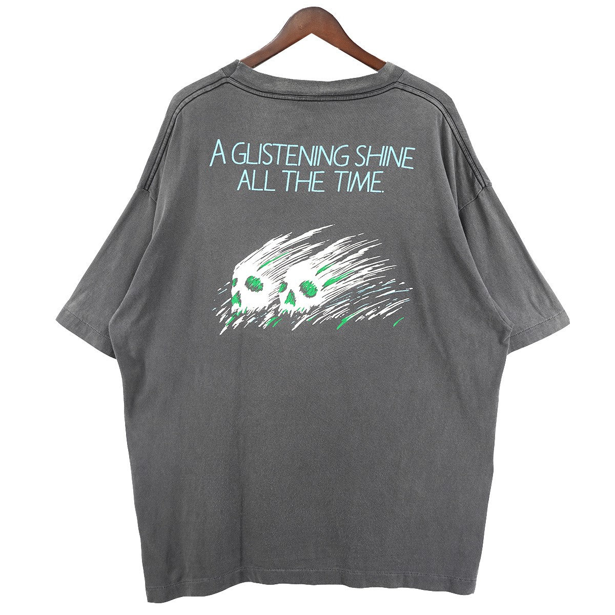 26SS SS T-SHIRT／SAINT DEEP CLEANING SERVICE ヴィンテージ Vintage ダメージ 加工ロゴ Tシャツ