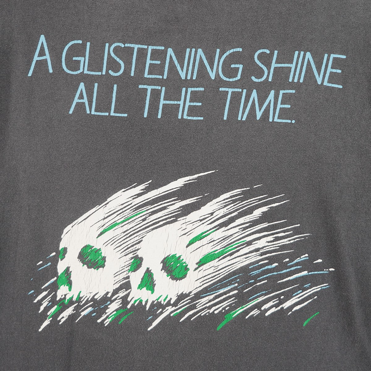 26SS SS T-SHIRT／SAINT DEEP CLEANING SERVICE ヴィンテージ Vintage ダメージ 加工ロゴ Tシャツ