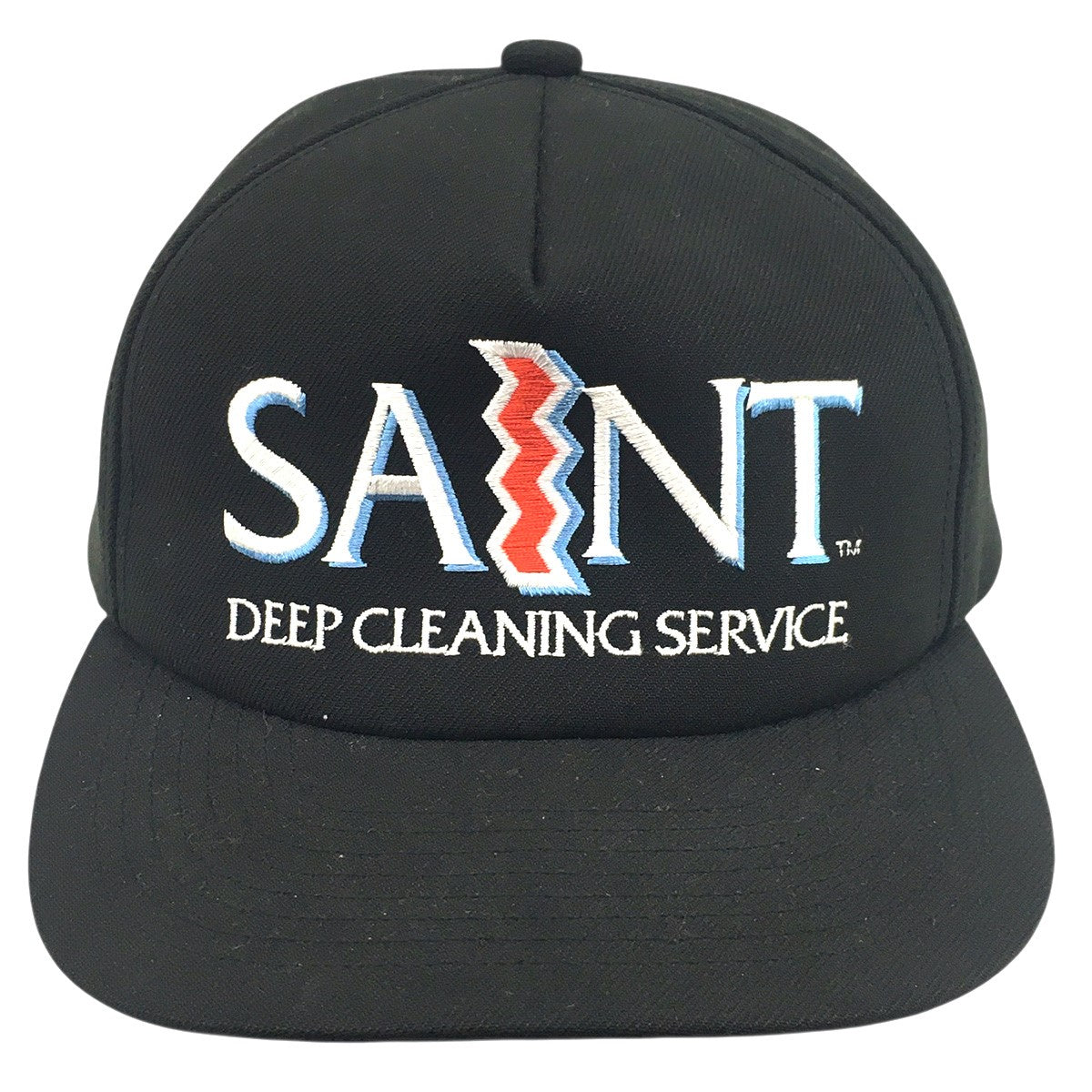 26SS CAP SAINT SAINT DEEP CLEANING SERVICEセイント ロゴ スナップバック キャップ 帽子