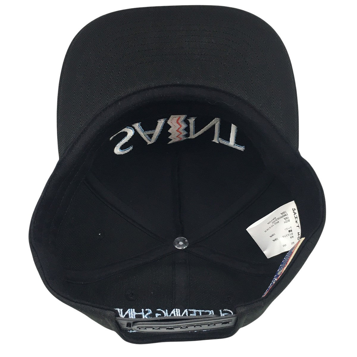 26SS CAP SAINT SAINT DEEP CLEANING SERVICEセイント ロゴ スナップバック キャップ 帽子