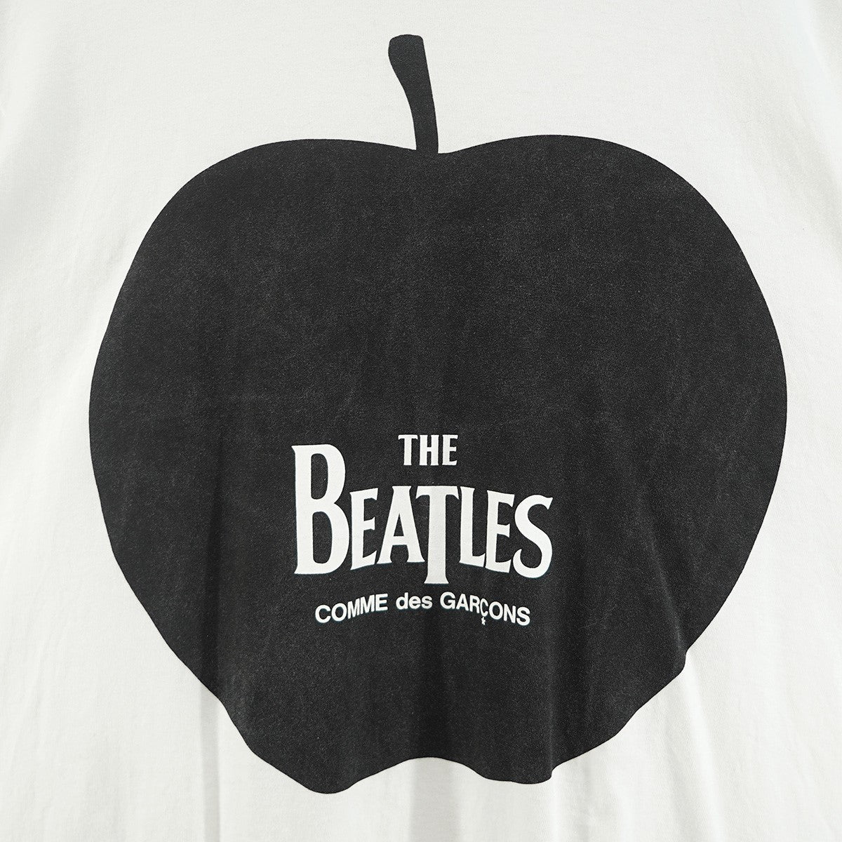 THE BEATLES Big apple Cotton S／S Teeビートルズ ビッグ アップル ロゴ Tシャツ