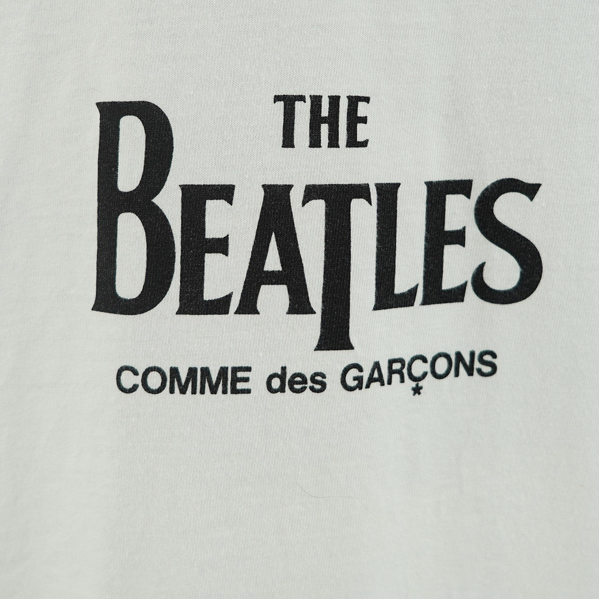 THE BEATLES Big apple Cotton S／S Teeビートルズ ビッグ アップル ロゴ Tシャツ