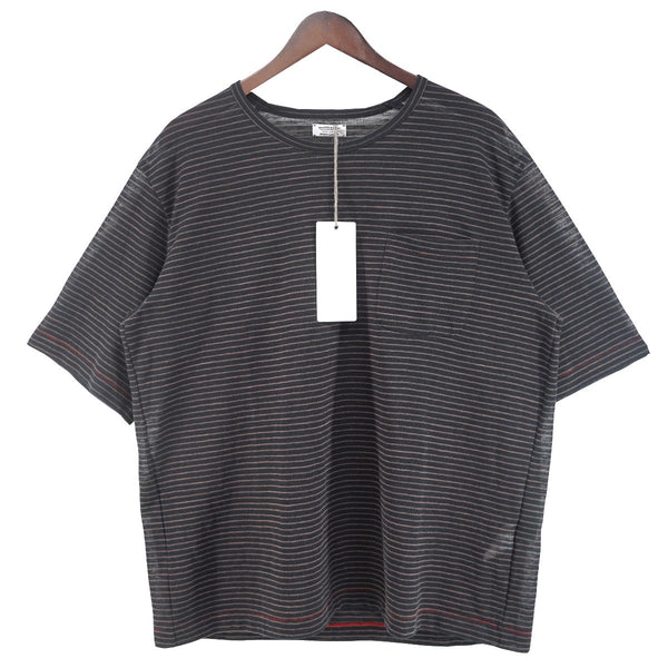 MAATEE＆SONS(マーティーアンドサンズ) 26SS S／S BORDER POCKET TEE