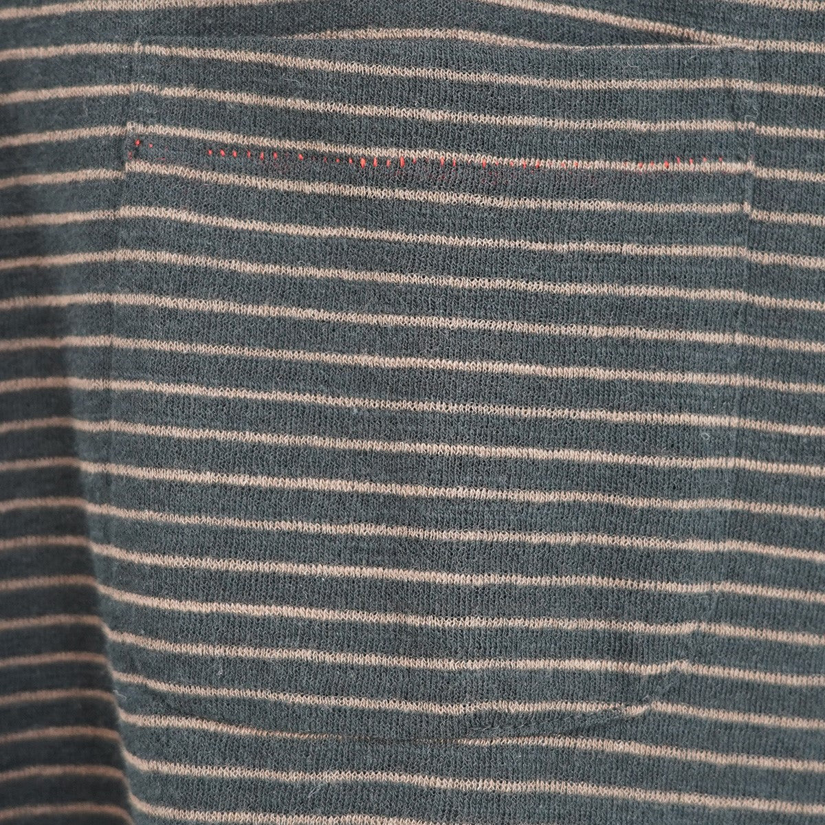 MAATEE＆SONS(マーティーアンドサンズ) 26SS S／S BORDER POCKET TEE
