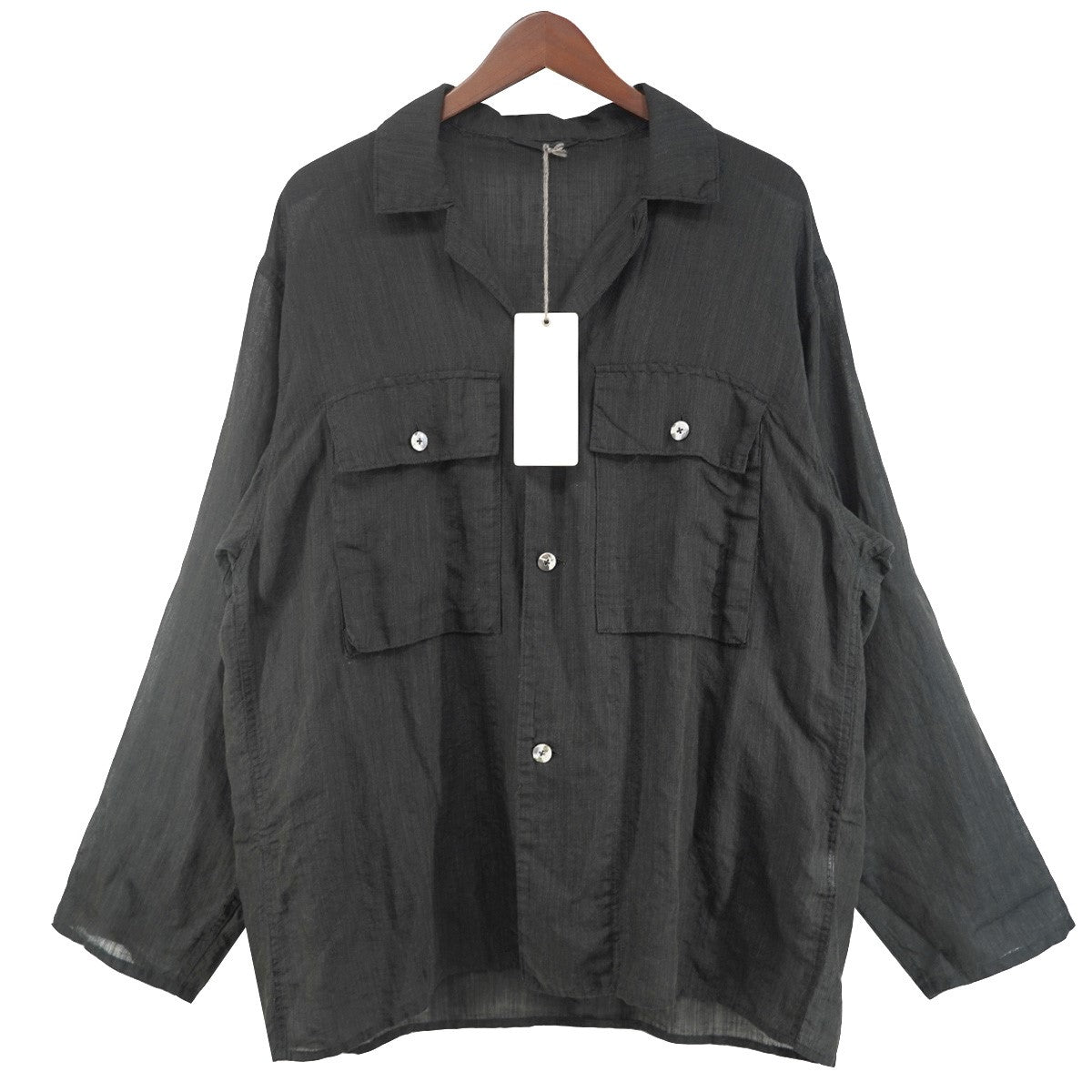 26SS SHIRTS JACKET シルク混 シャツジャケット