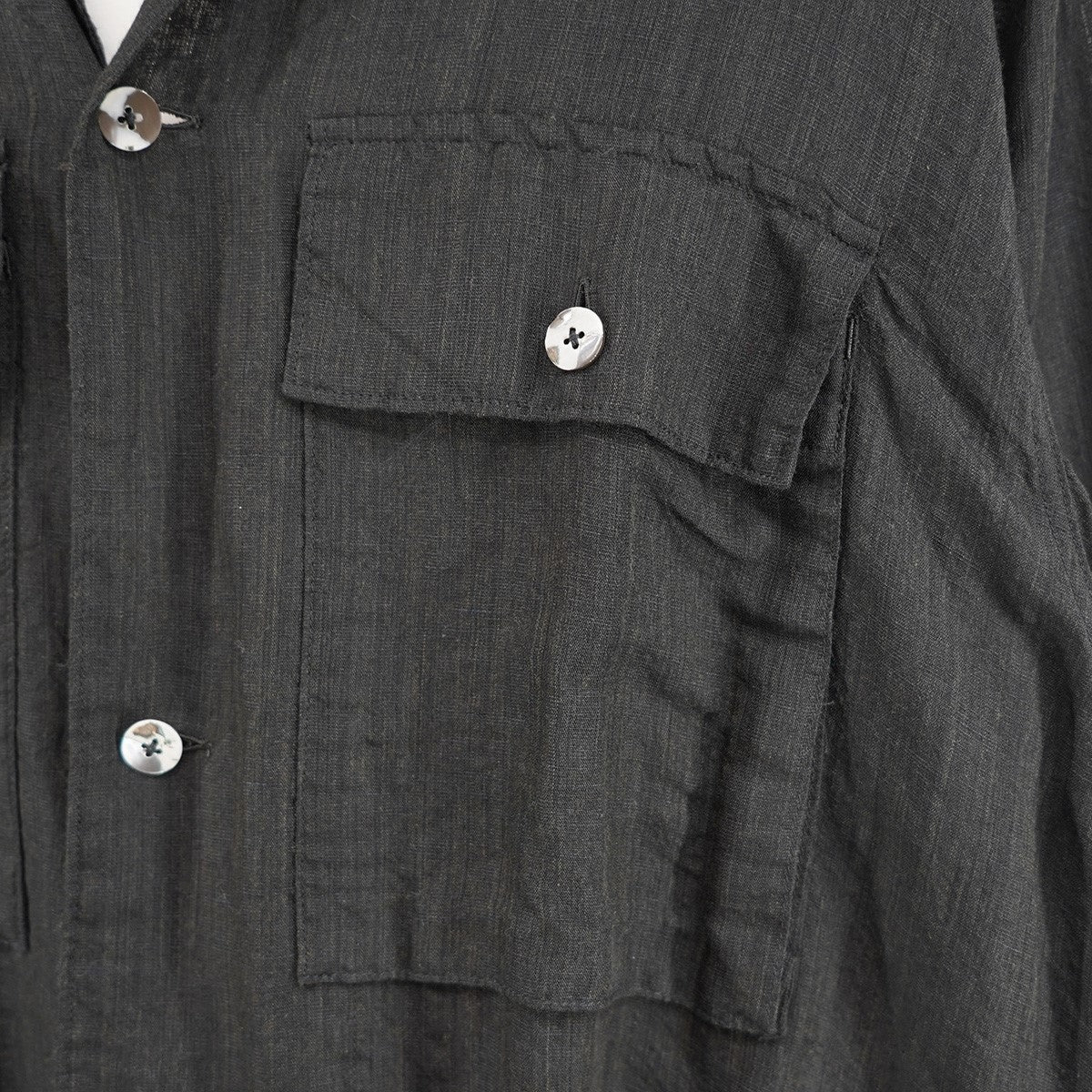 26SS SHIRTS JACKET シルク混 シャツジャケット