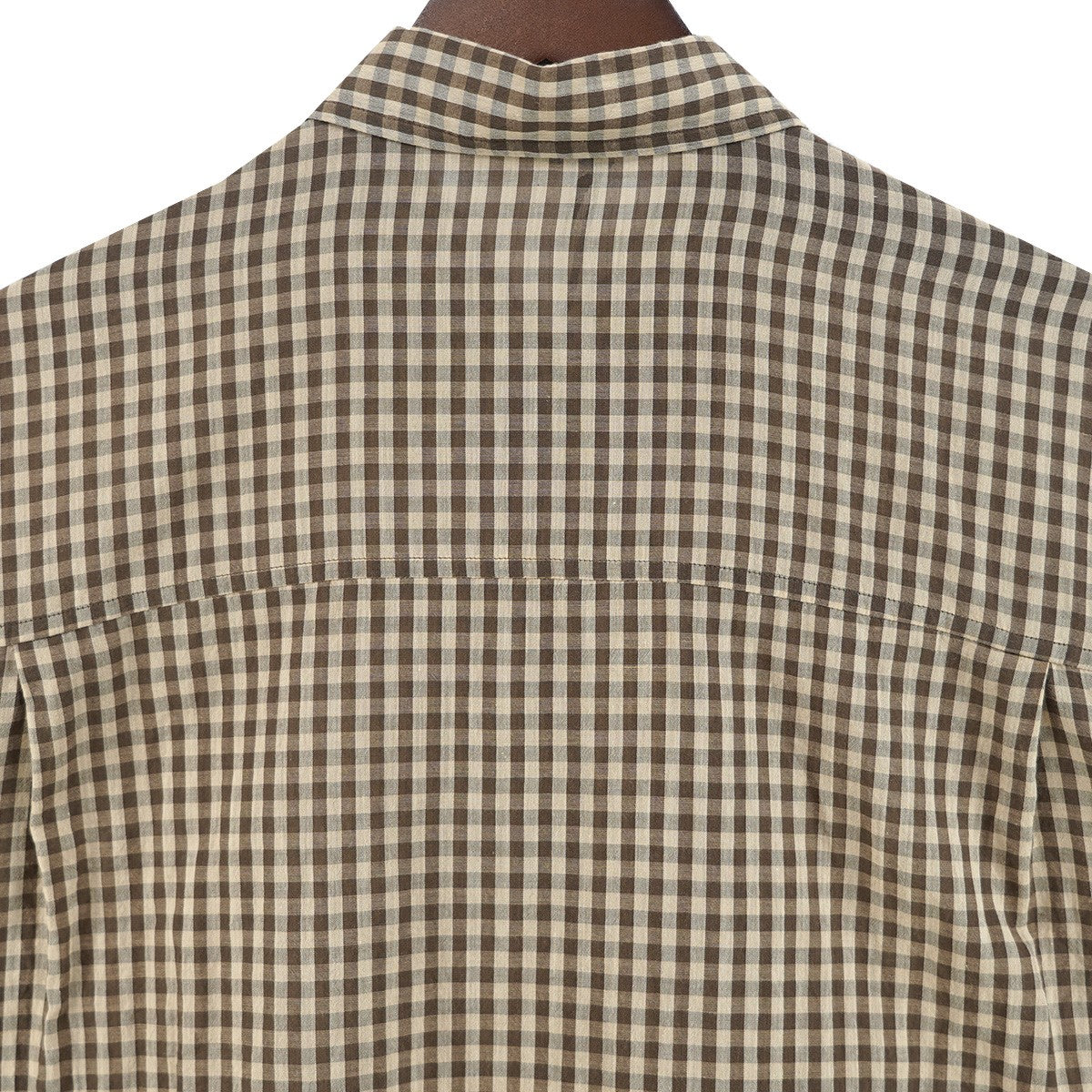 25SS AIRY LIGHT COTTON CHECK BIG SHIRTエアリー ライト コットンチェック ビッグ シャツ