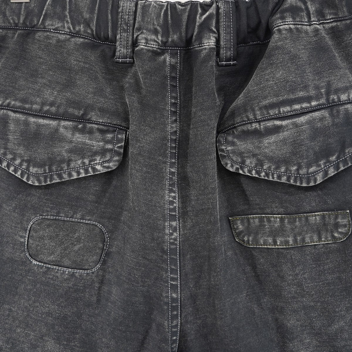 26SS REPAIRED CARGO SHORTS ヴィンテージ Vintage ウォッシュ加工パッチワーク ネームタグ カーゴ イージー ワイド ハーフ パンツ ショーツ