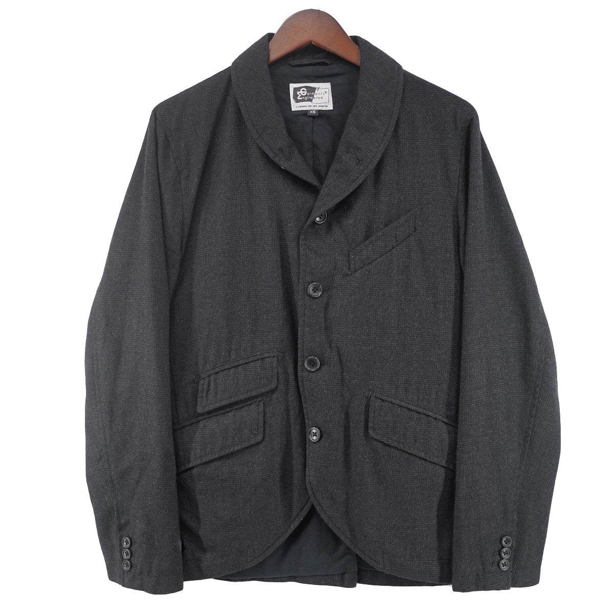 Andover Jacket ショールカラー へちま襟チェック アンドーバー ジャケット
