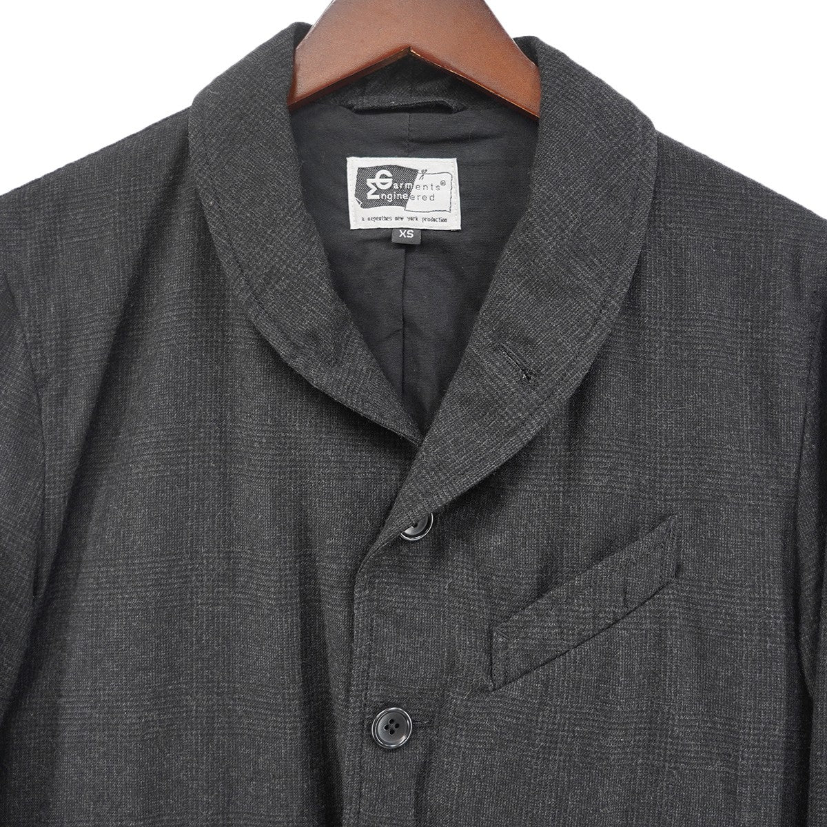 Andover Jacket ショールカラー へちま襟チェック アンドーバー ジャケット