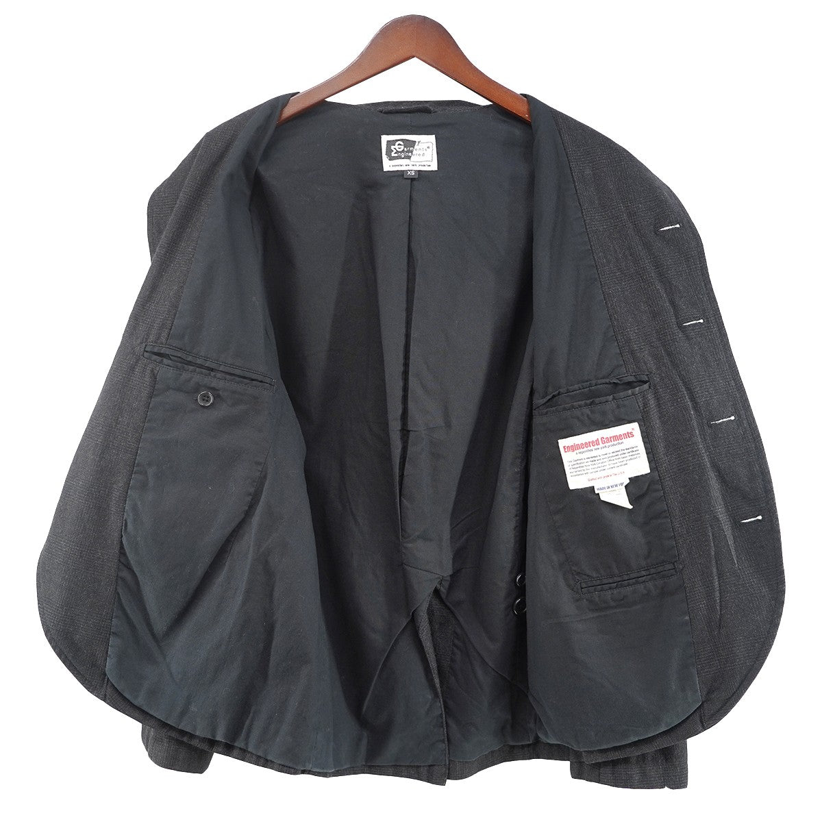 Andover Jacket ショールカラー へちま襟チェック アンドーバー ジャケット