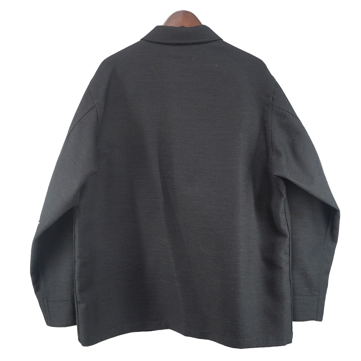 24AW SHETLAND WOOL RECYCLE POLYESTER DOBBY B．D．U JACKETミリタリー ジャケット
