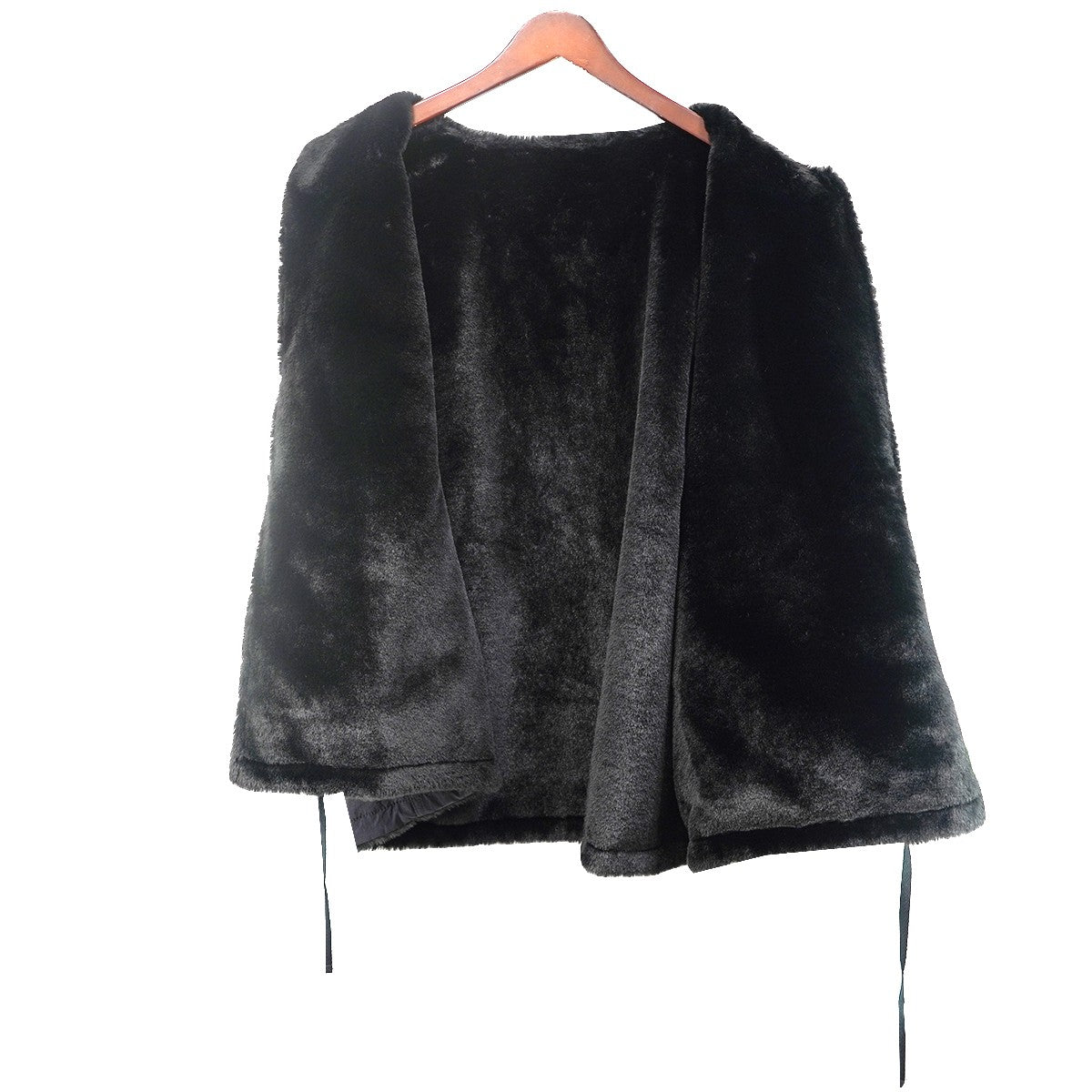 24AW REVERSIBLE FUR VESTフェイクファー ベスト