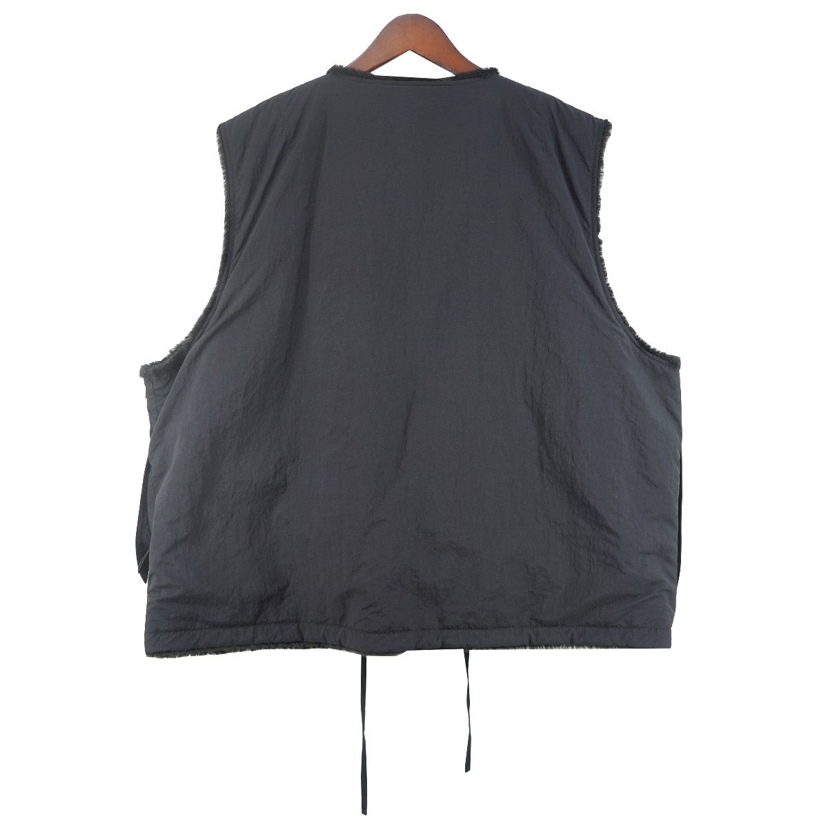 24AW REVERSIBLE FUR VESTフェイクファー ベスト