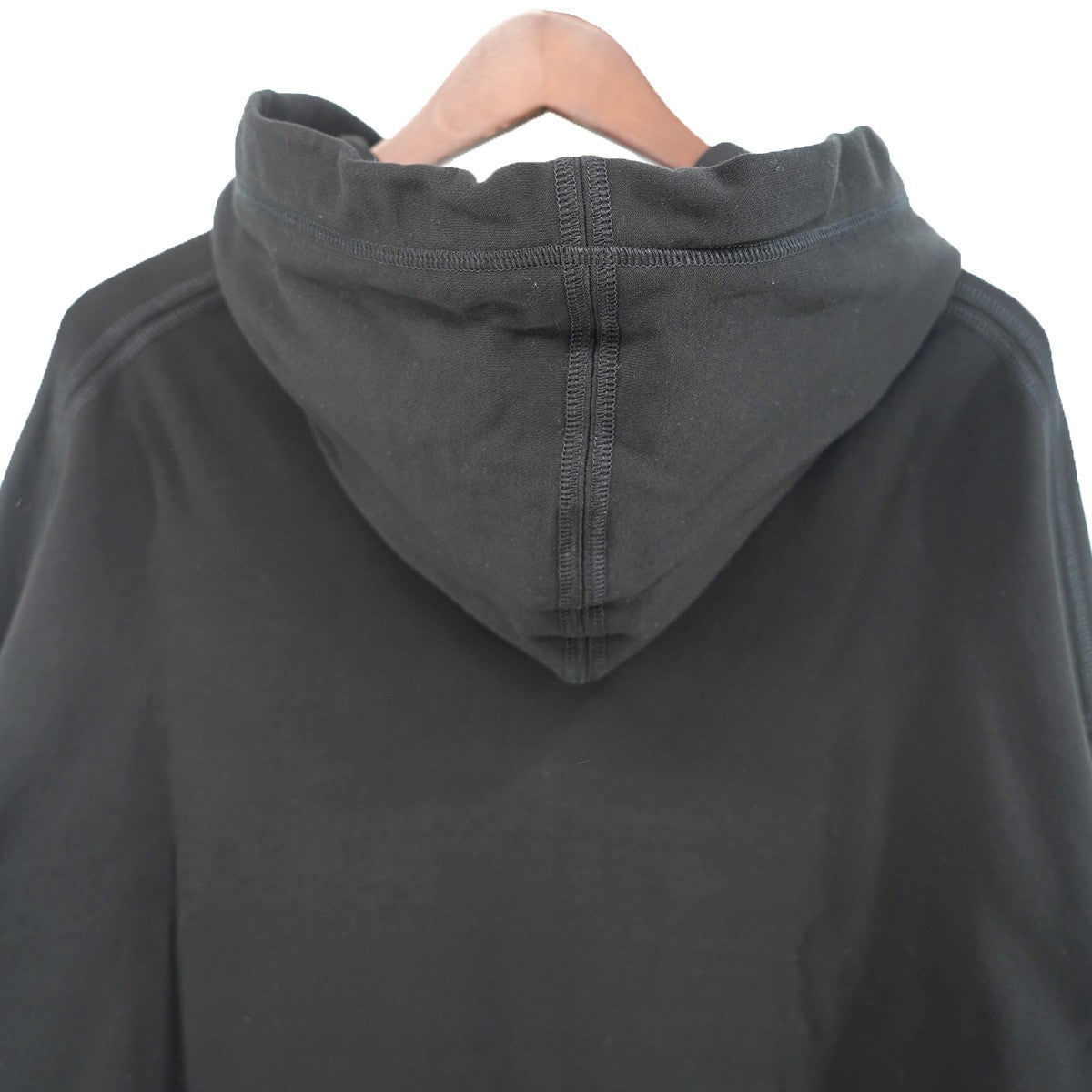 SWEATSHIRT W／HOODIEマルチカラー ドローコード プルオーバーパーカー
