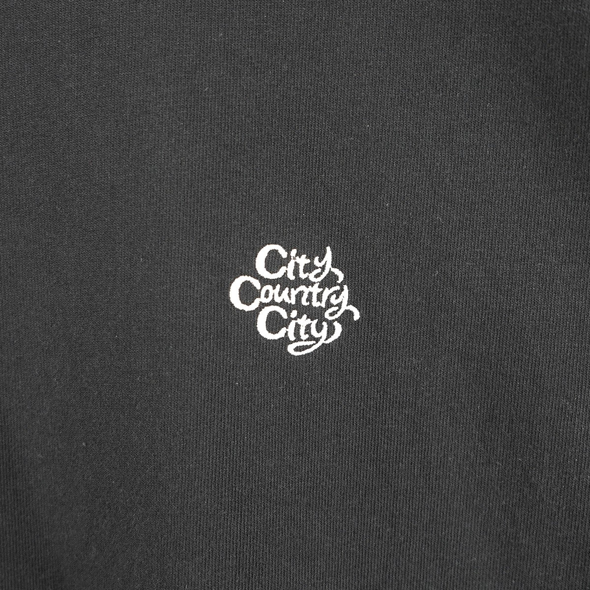24SS Embroidered Logo Cotton T-shirt Park ヘビーウェイトコットンロゴ刺繍 グラフィック バックプリント ピスタグ ボックスシルエット 半袖 Tシャツ