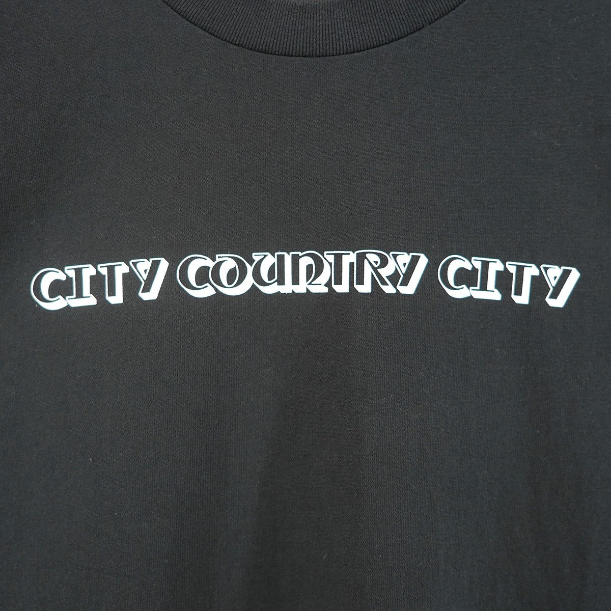 24SS COTTON T-SHIRT CCC DUBCCC ロゴ 王冠 クラウン 剣 プリント ピスタグ ボックスシルエット 半袖 Tシャツ