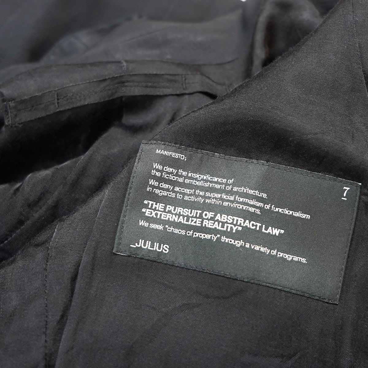 15SS TAILORED JACKET初期型 テーラードジャケット