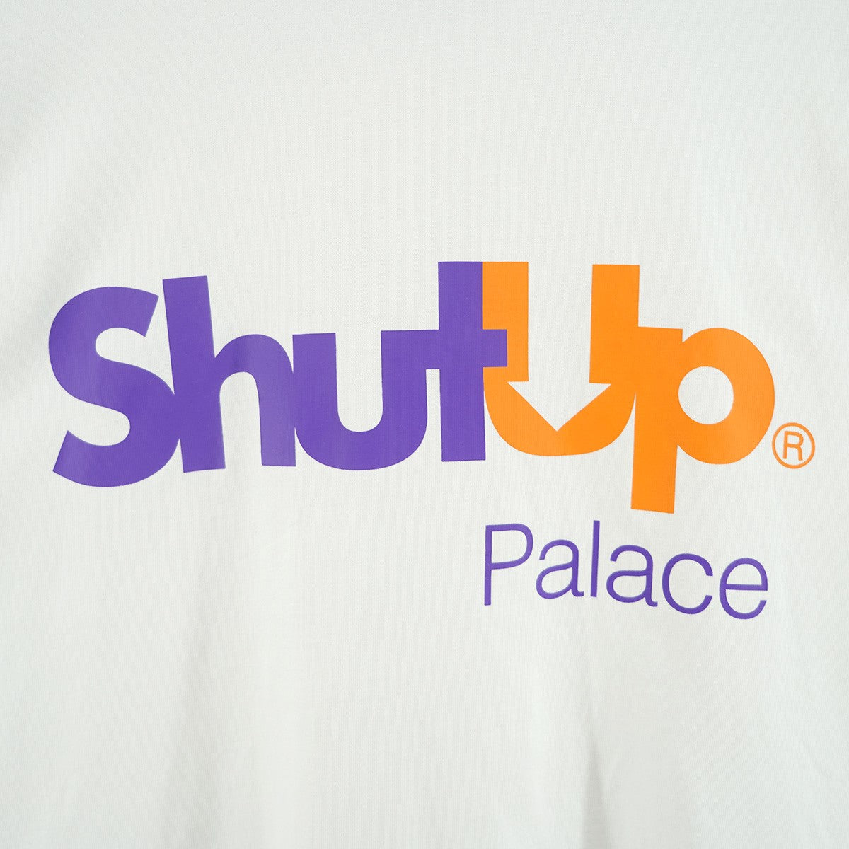 25AW Shut Up T-Shirtシャットアップ FedEx オマージュ ロゴ ルーズフィット Tシャツ