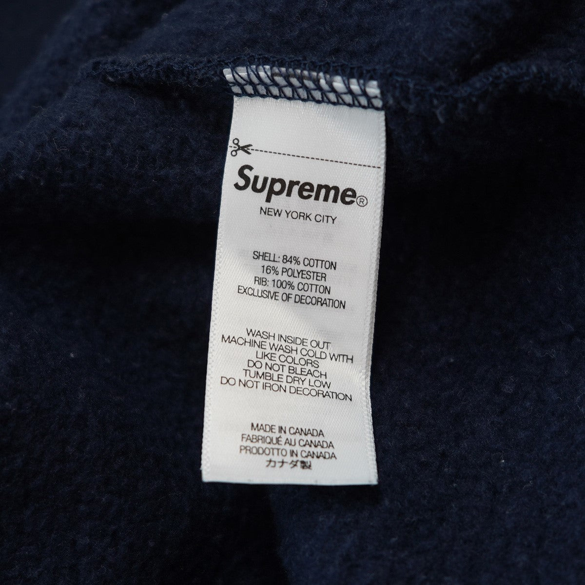 26SS Plaid Arc Crewneck Heather Greyプレイド チェック アーチ ロゴ クルーネック スウェット トレーナー