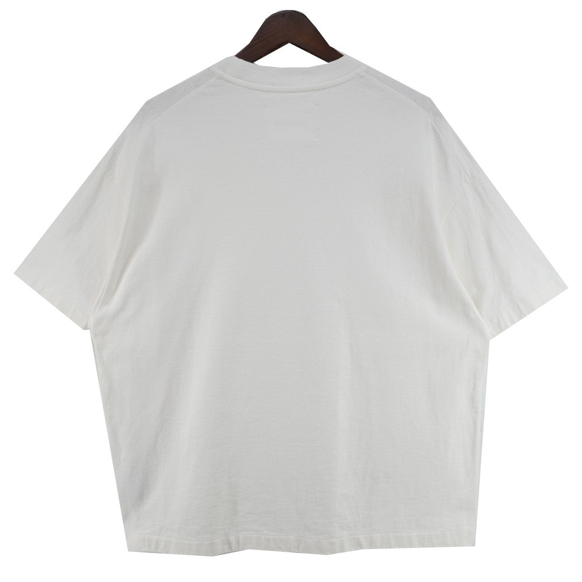 24AW LOGO ON TONEコットンジャージー 同系色 ロゴ プリント オーバーサイズ 半袖 Tシャツ