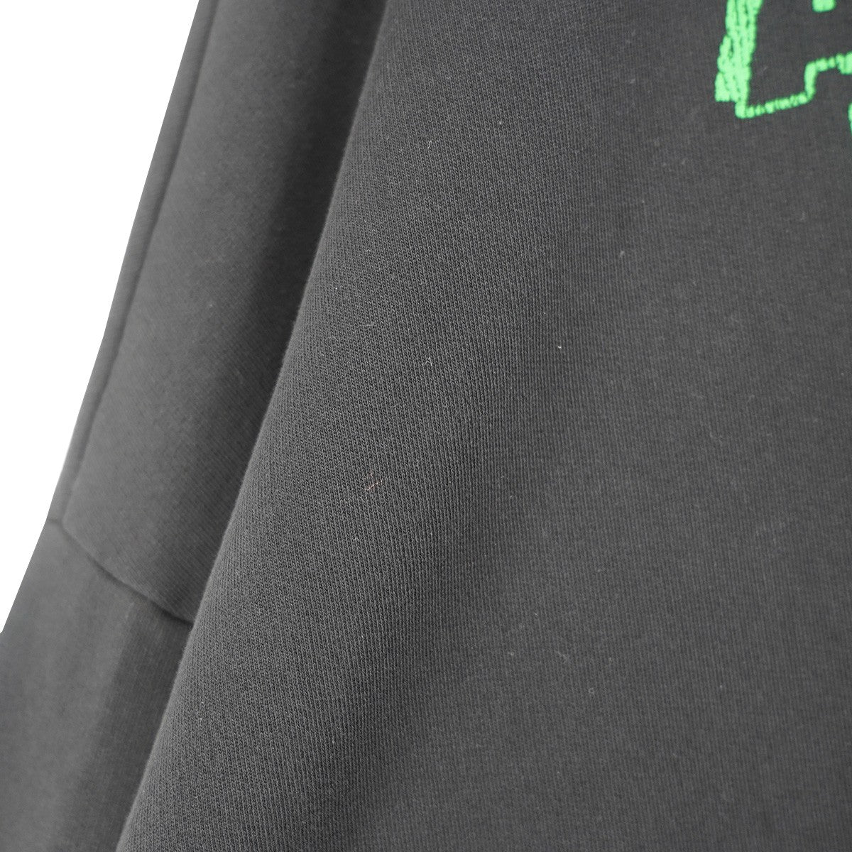 2AW DESTROYED CREW NECK SWEAT ALTERED REALITY PRINTデストロイ ダメージ 加工 ロゴパッチ オーバーサイズ スウェット トレーナー