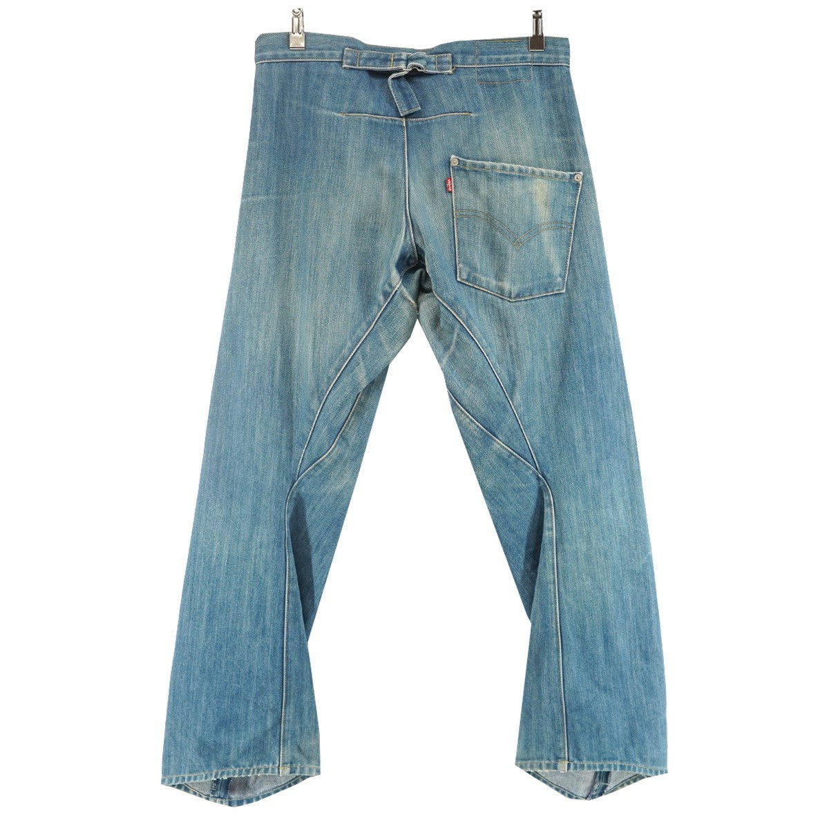 01年製 初期オリジナル Vintage ヴィンテージ アーカイヴ ENGINEED JEANS LOOSEエンジニアドジーンズ 立体裁断 デニムパンツ