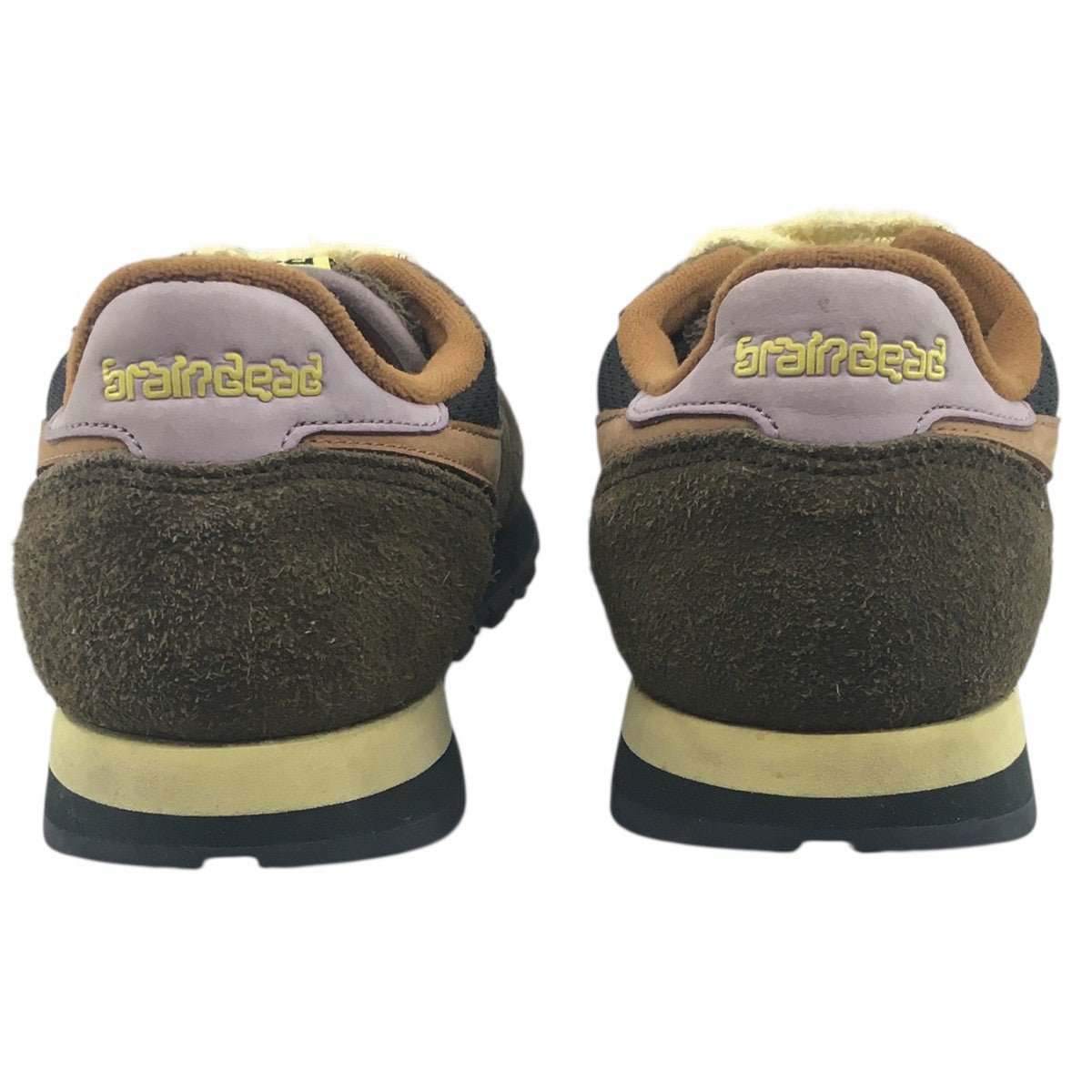 BRAIN DEAD X CLASSIC CLASSIC LEATHER MOSSファジースエード コラボ スニーカー シューズ 靴