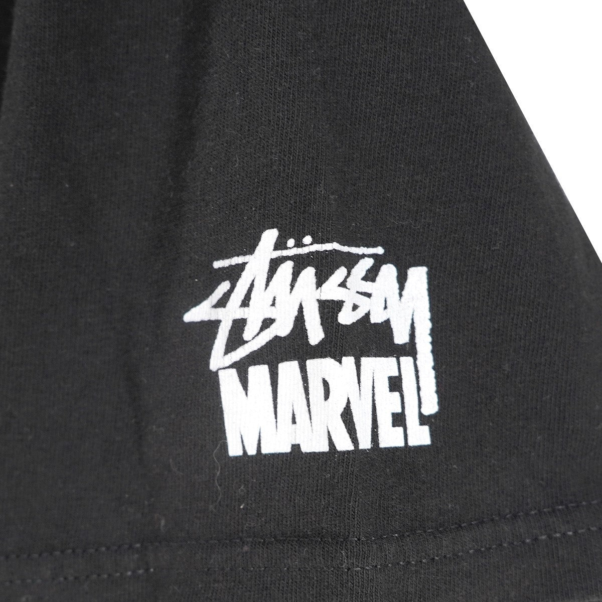 11SS × MARVEL COMICS Ghost Rider S／S Tee コラボゴーストライダー スカル フレア バイク SSリンク Wネーム  ロゴ 袖プリント 半袖 Tシャツ