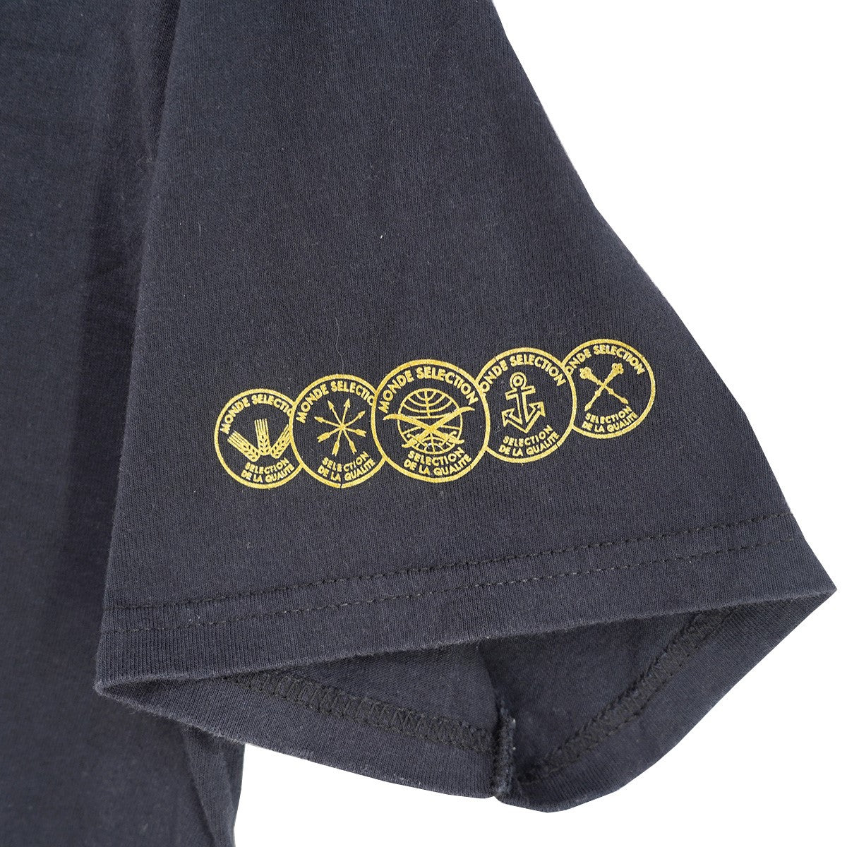 06〜07s INTERNATHIONAL STUSSY TRIBE KUKRI T-SHIRT／Tribe World Wideトライブ ククリナイフ アロー 矢 ロゴ 袖プリント 半袖 Tシャツ